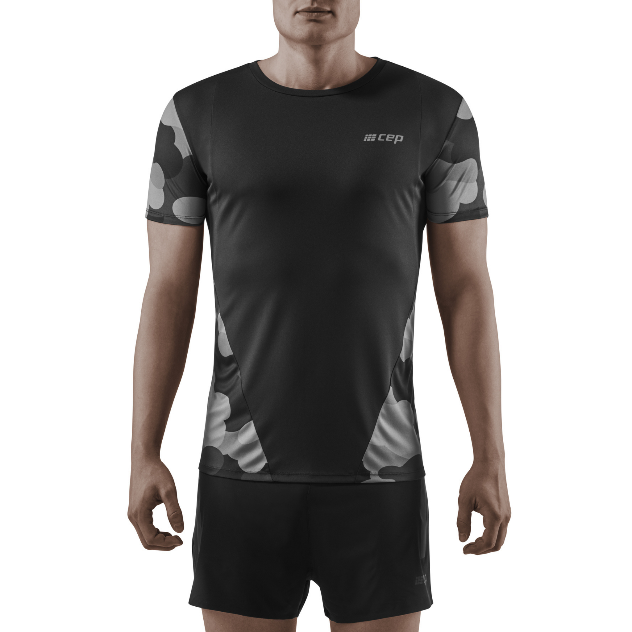 Men's Camo Run Shirt  Short Sleeve Running Shirt – CEP Compression