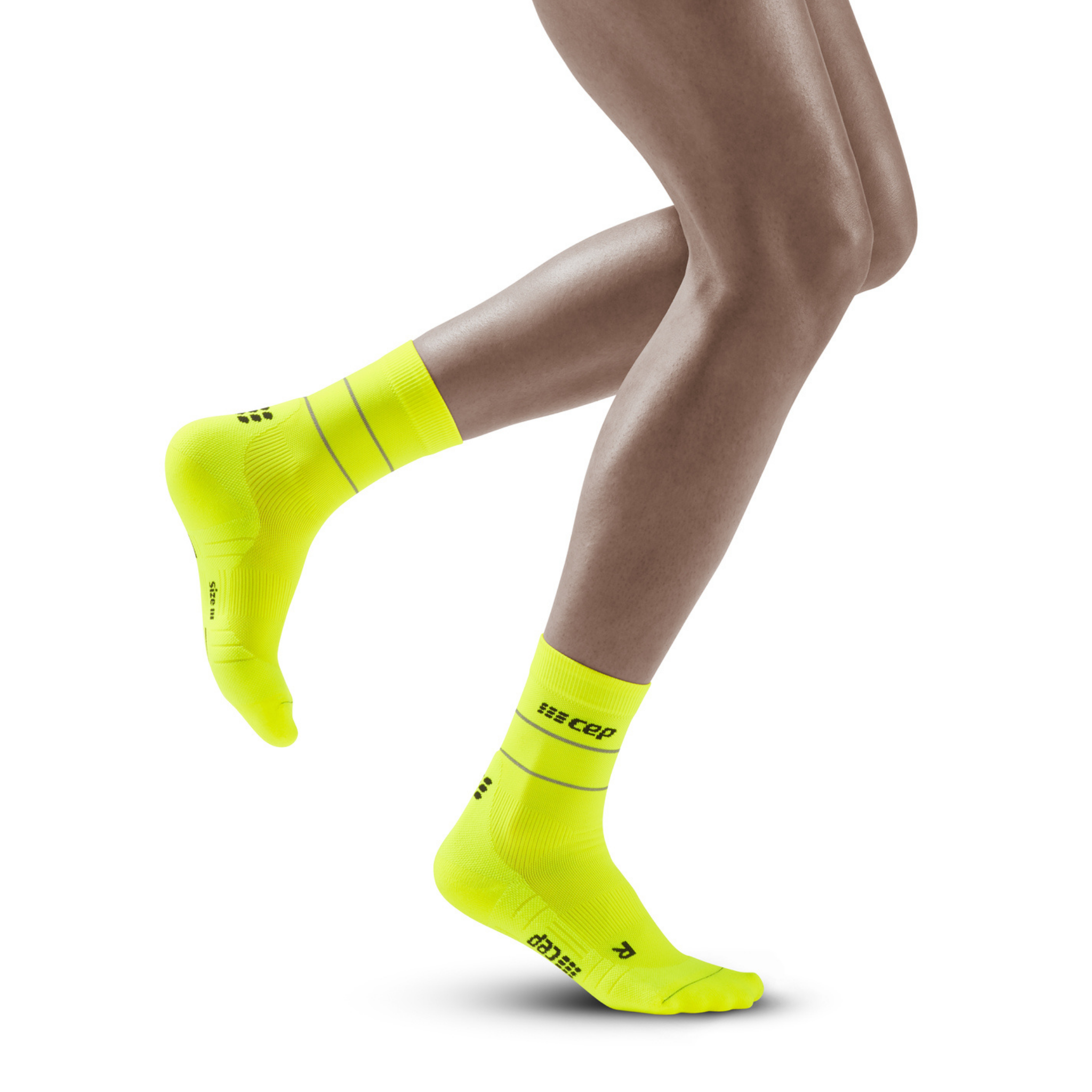 Women's mid-calf herringbone compression socks CEP Compression