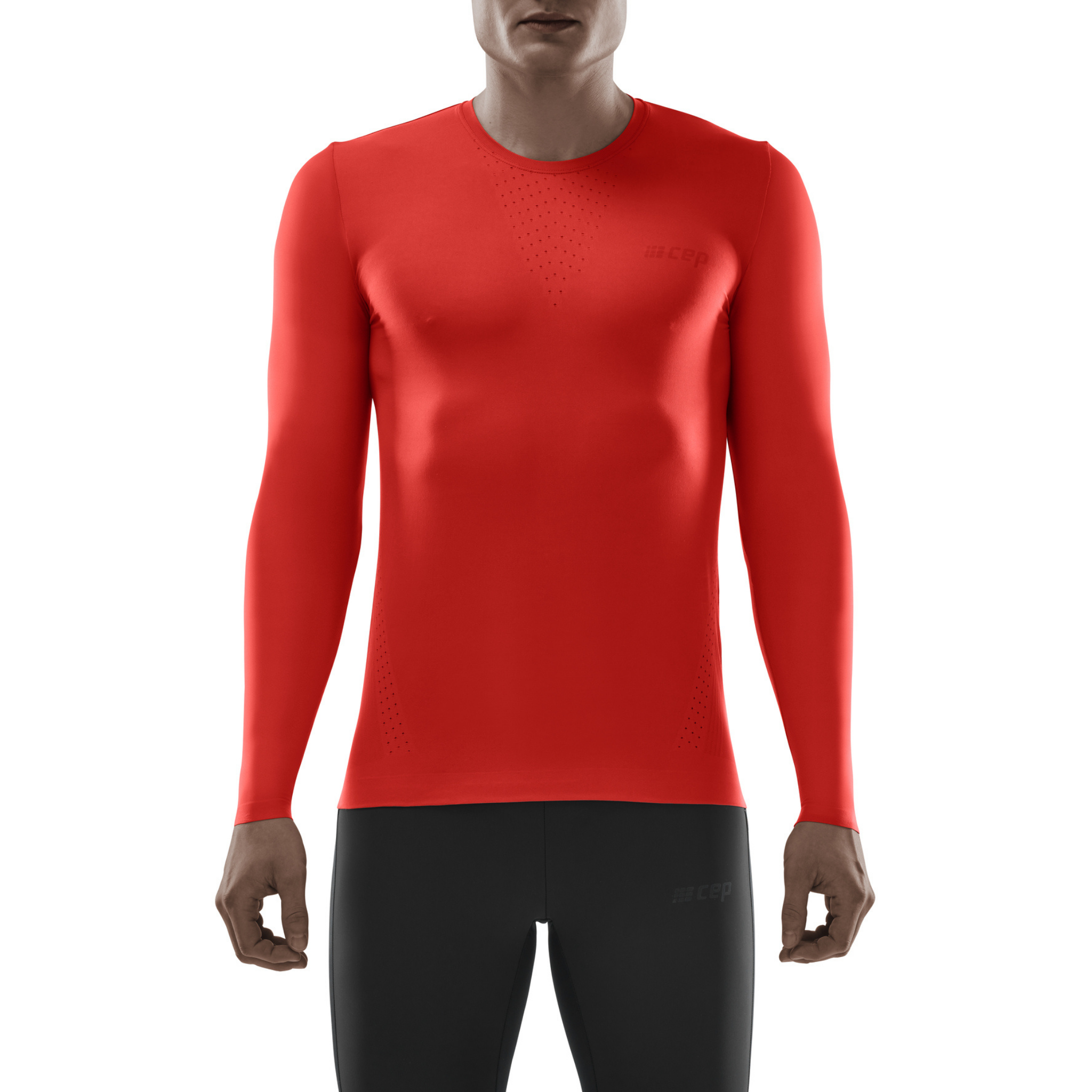 CEP Ultralight Long Sleeve Shirt, Men, L, Lava