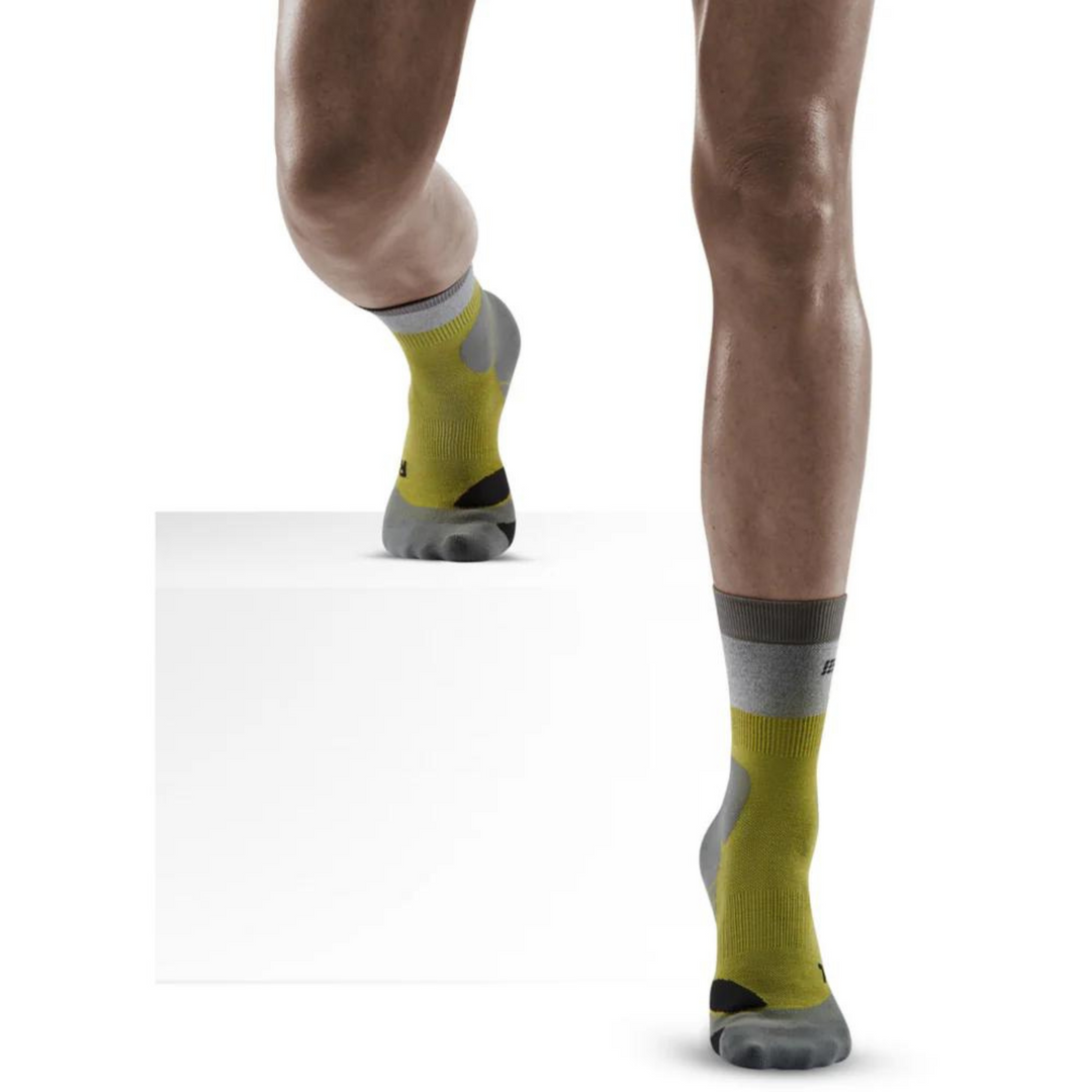 Hiking Light Merino Mid Cut Compression Socks, Men