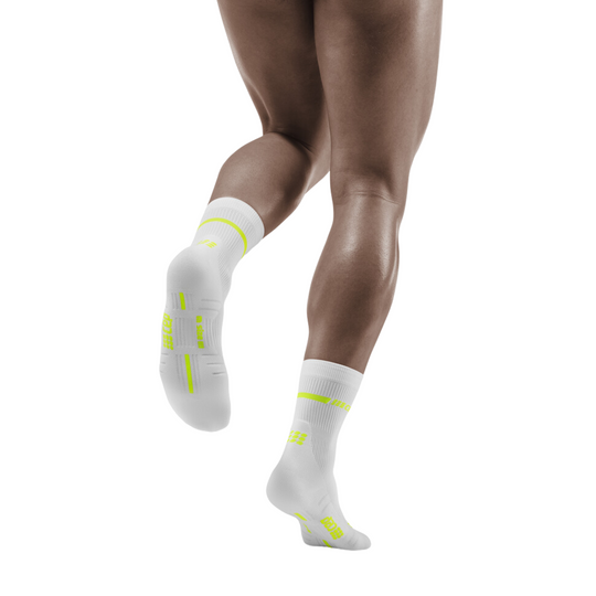 Neon Mid Cut Compression Socks, Men