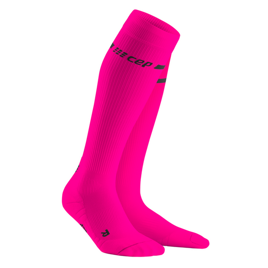 Neon Tall Compression Socks, Women