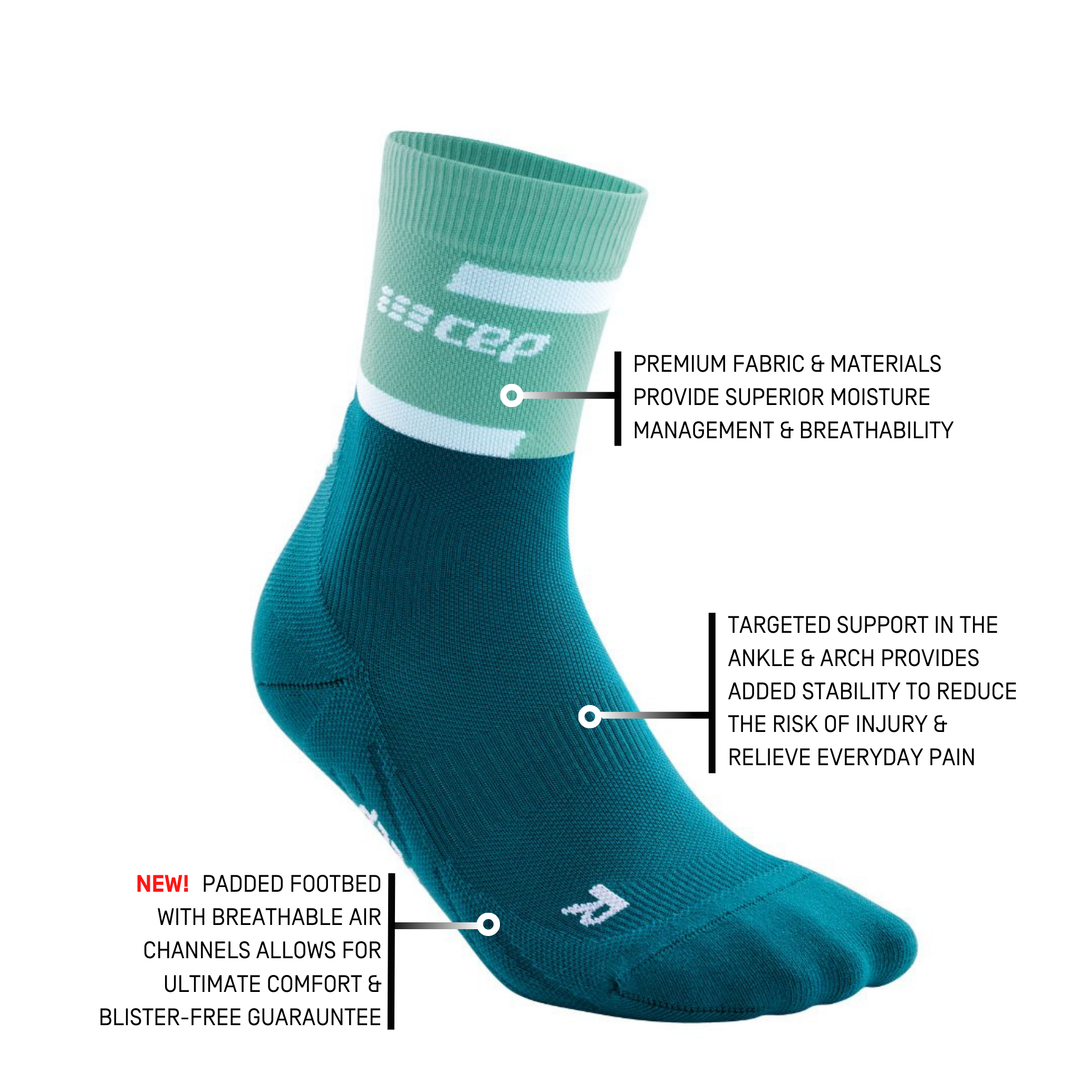 The Run Compression Mid Cut Socks 4.0, Men