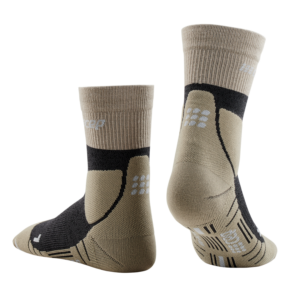 Hiking Merino Mid Cut Compression Socks, Women