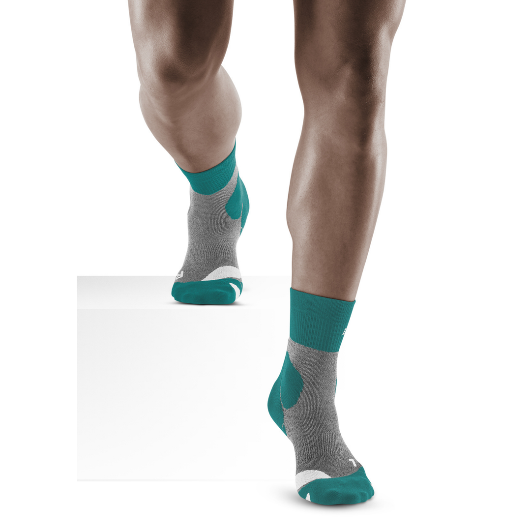 Hiking Merino Mid Cut Compression Socks, Men