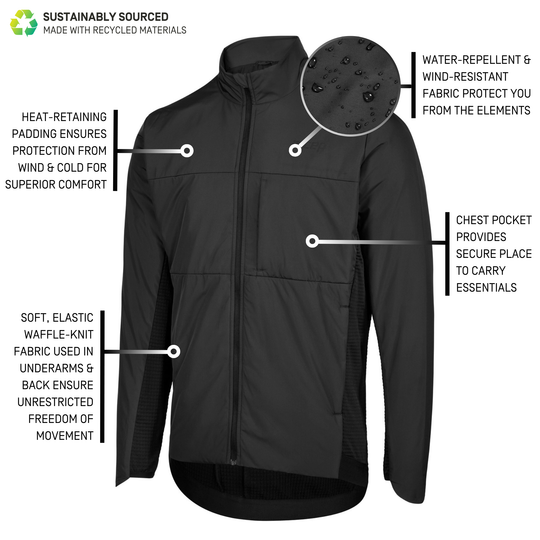 Cold Weather Hybrid Jacket, Men