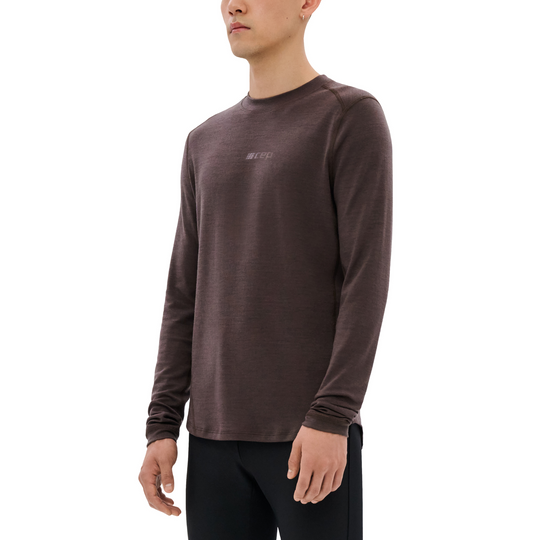 Cold Weather Merino Long Sleeve Shirt, Men