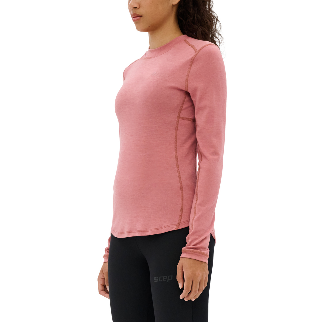 Cold Weather Merino Long Sleeve Shirt, Women