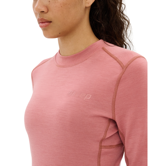 Cold Weather Merino Long Sleeve Shirt, Women