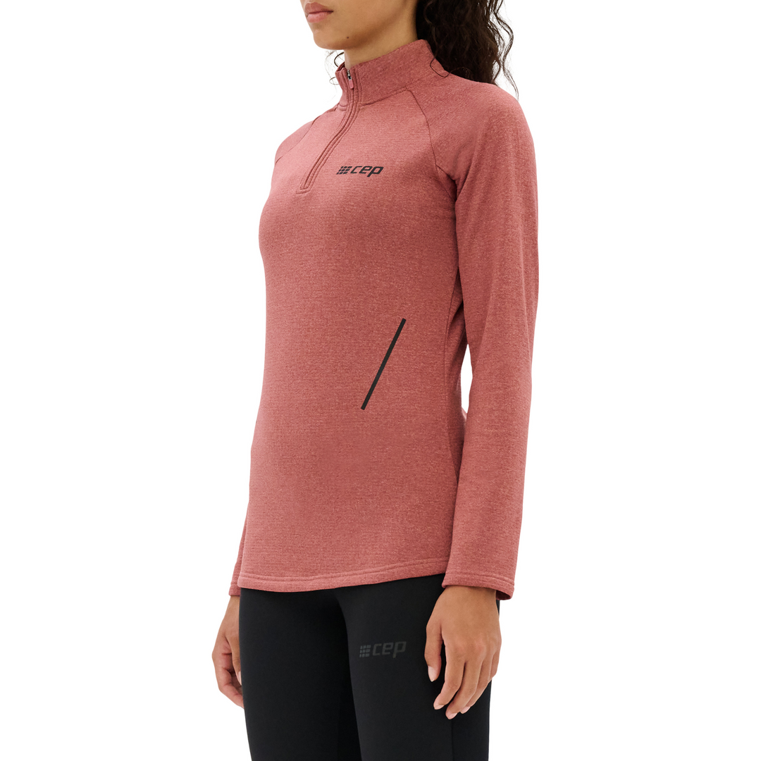 Cold Weather Quarter Zip Pullover, Women