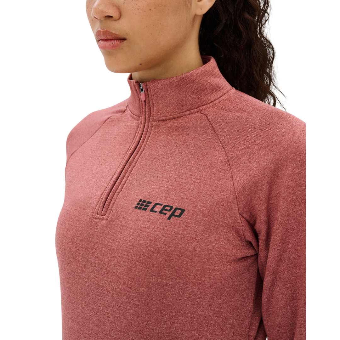 Cold Weather Quarter Zip Pullover, Women