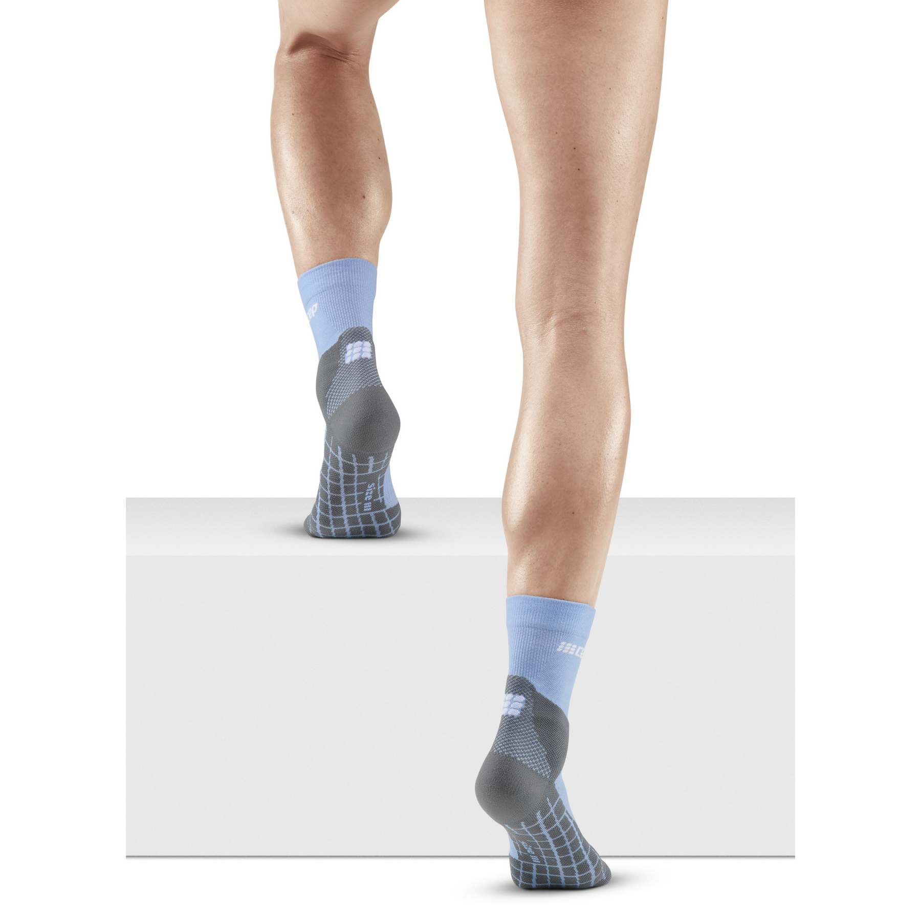 Lightweight merino hiking mid-calf compression socks CEP