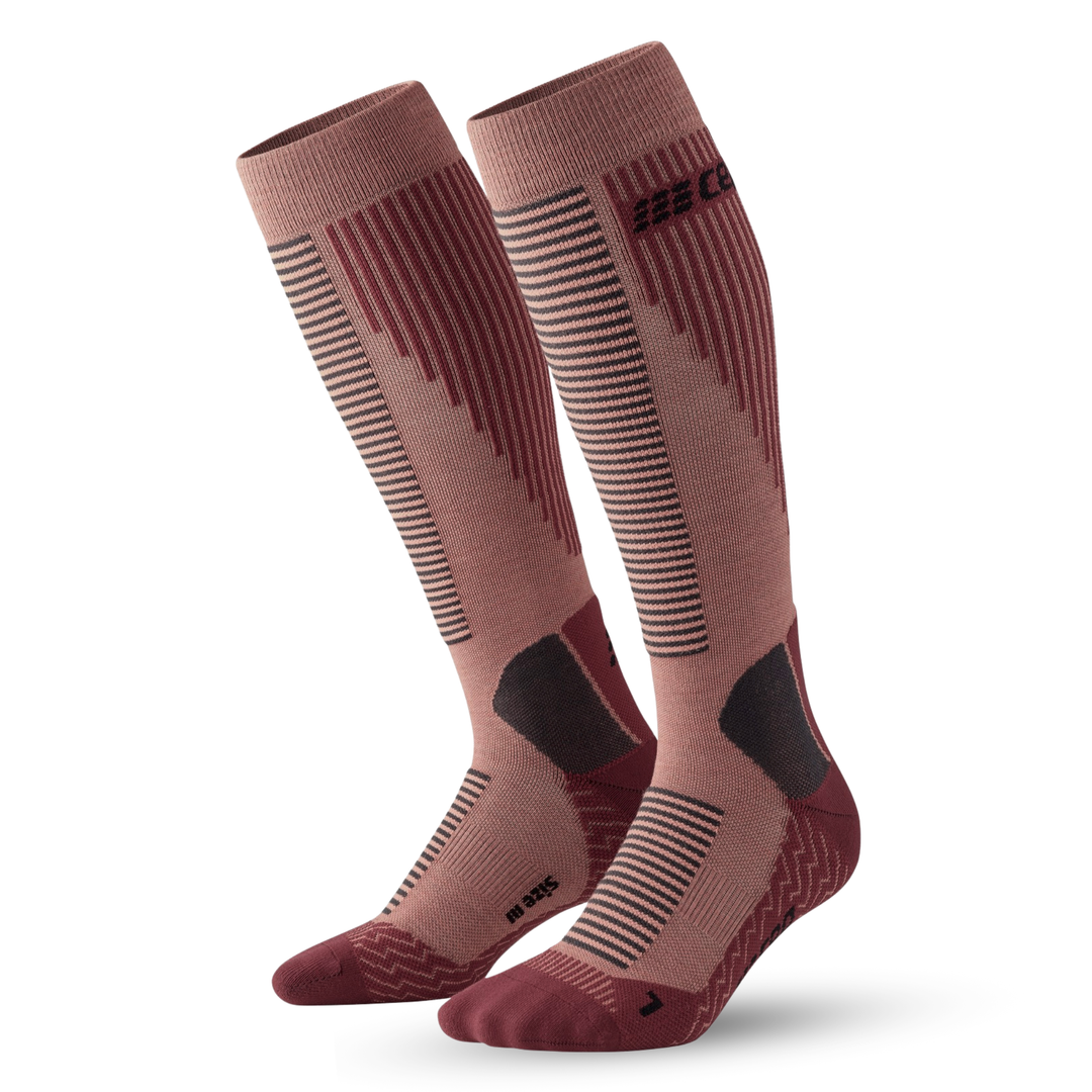 Ski Touring Tall Compression Socks, Women