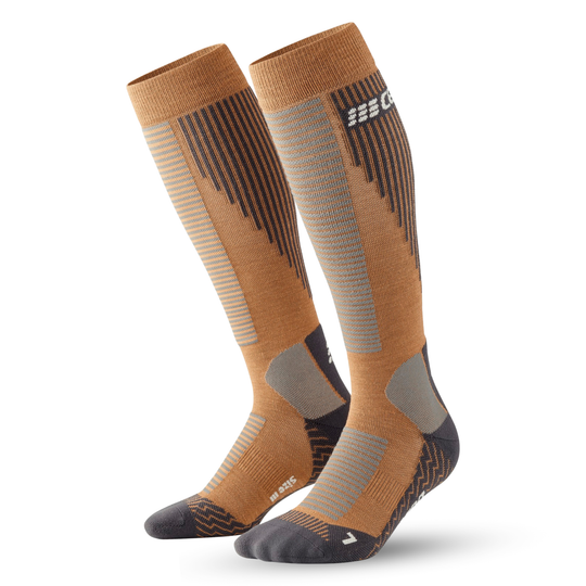 Ski Touring Tall Compression Socks, Women