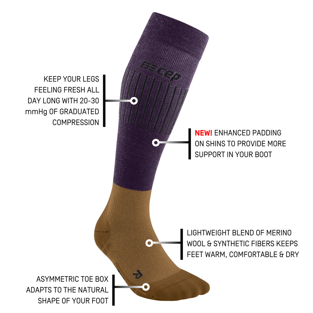 Men's Ski Ultralight Socks  Compression Ski Socks – CEP Compression