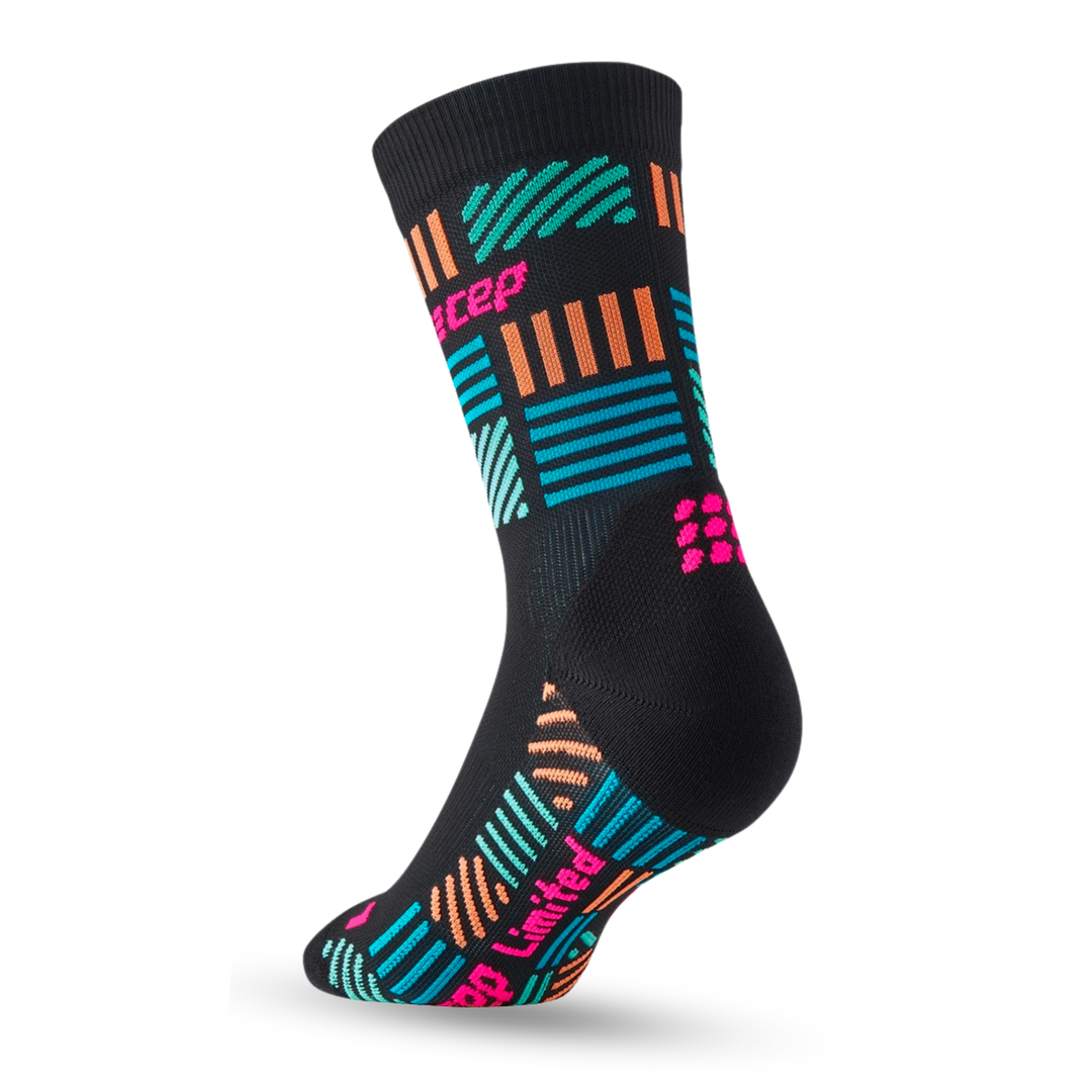 The Run Limited Edition Compression Mid Cut Socks, Women