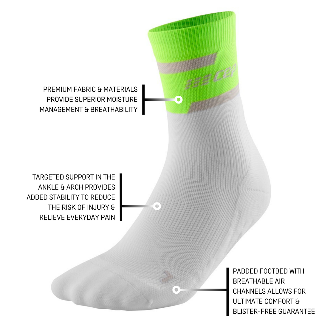 The Run Compression Mid Cut Socks 4.0, Women