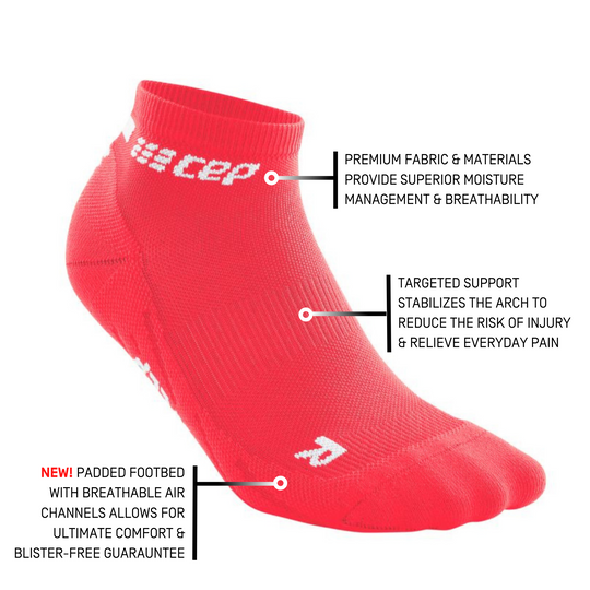 The Run Low Cut Socks 4.0 for Men  CEP Activating Compression Sportswear –  CEP Compression