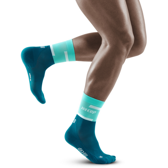 Mid-calf hiking compression socks CEP Compression 80's - Classic
