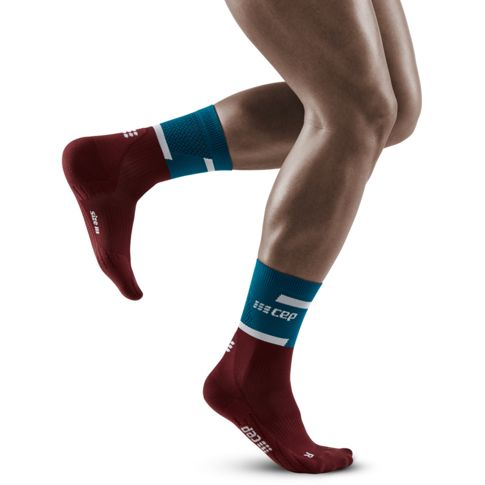 CEP Men's Mid-Cut Running Compression Socks - Think Sport