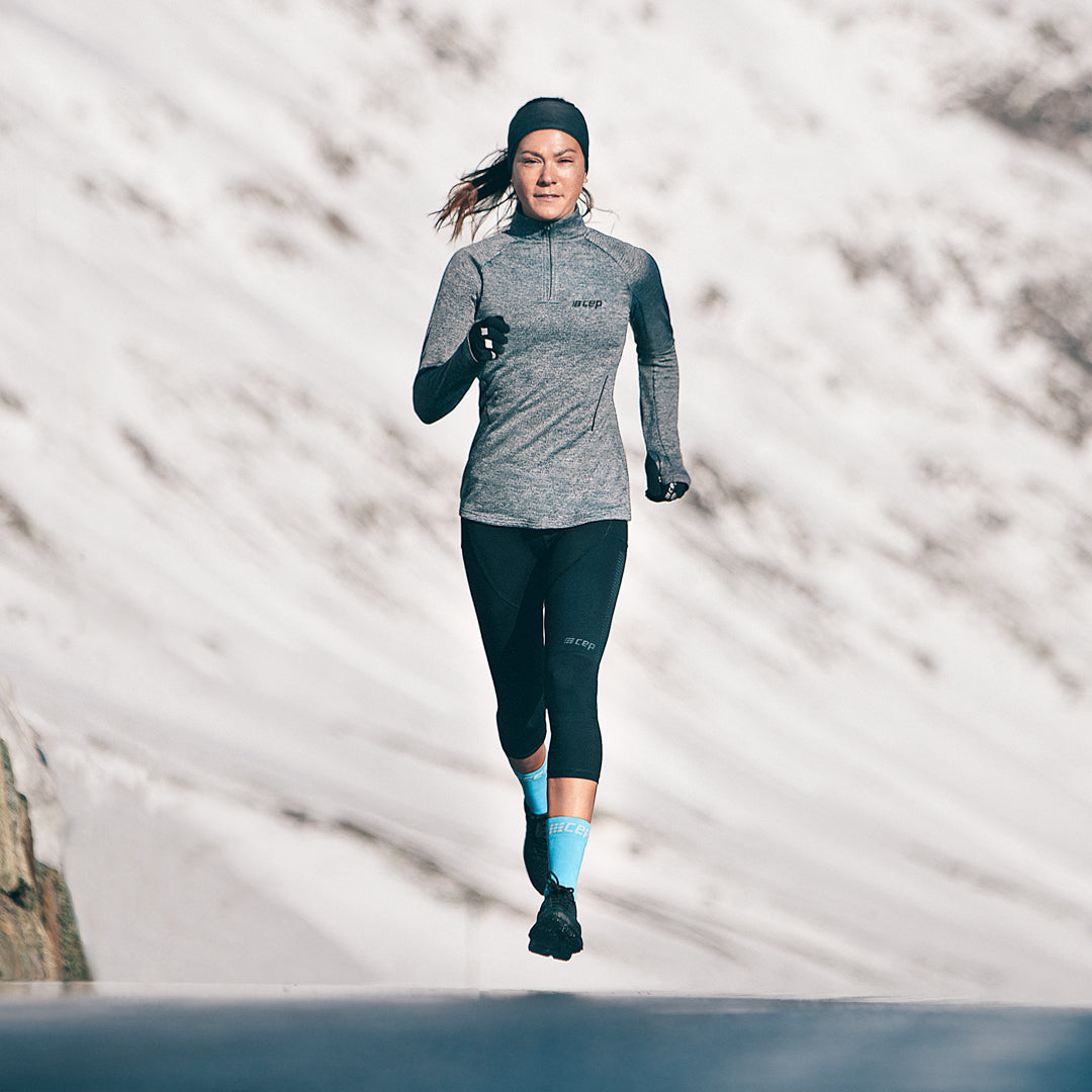 Winter Run Quarter Zip Pullover For Women CEP Compression, 40% OFF