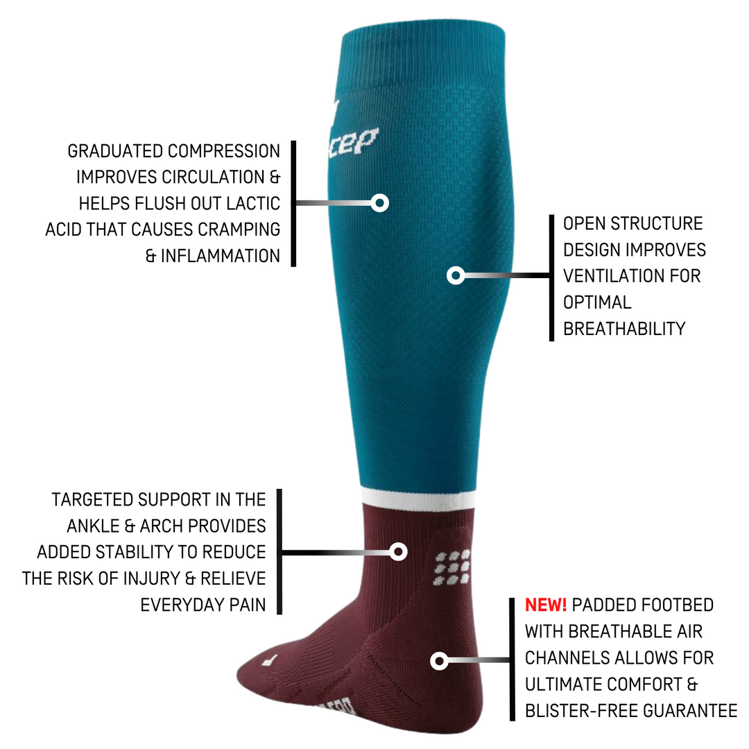 The Run Tall Compression Socks 4.0 for Men  CEP Activating Compression  Sportswear – CEP Compression