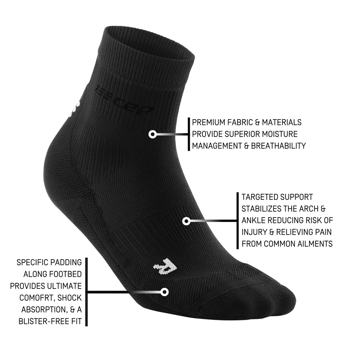 Classic Mid Cut Compression Socks for Men