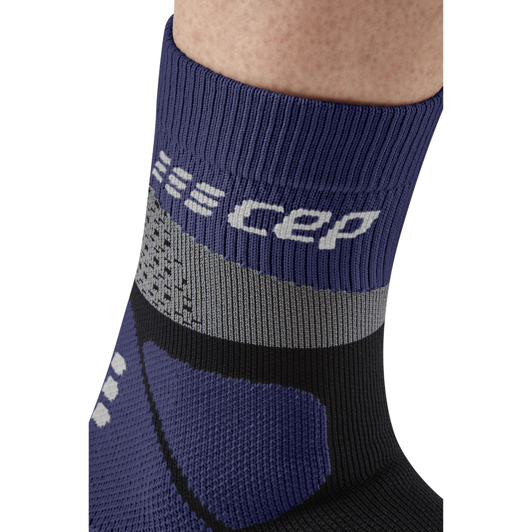 Men's Hiking Max Cushion Mid Cut Compression Socks