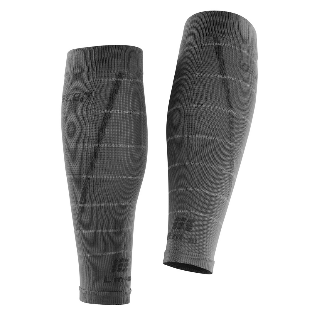 CEP THE RUN COMPRESSION REFELCTIVE CALF SLEEVES - MADE IN GERMANY -  Bandages - olive - Zalando.de
