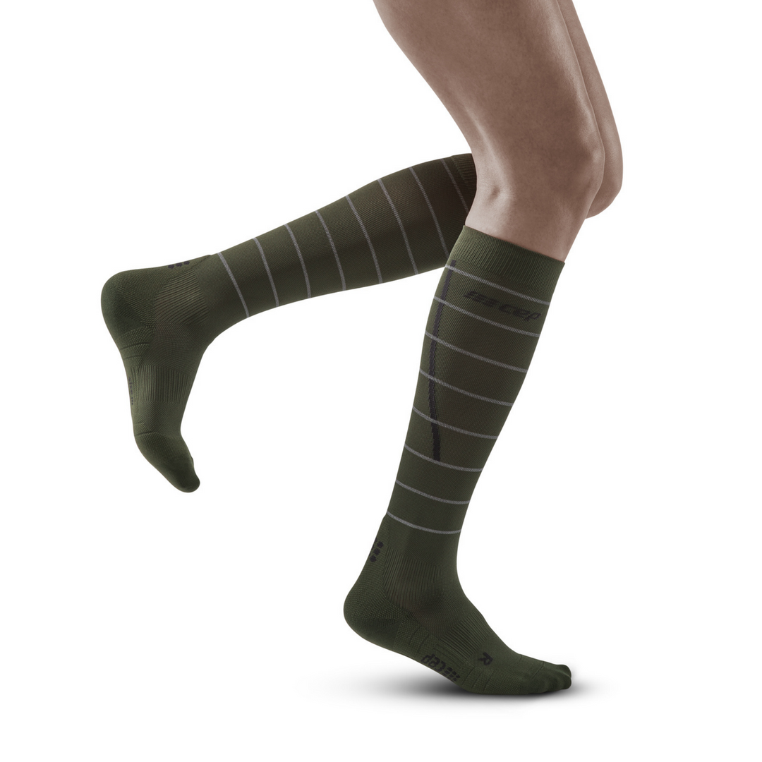 CEP Women's Green Compression Sleeves - Compression Stockings