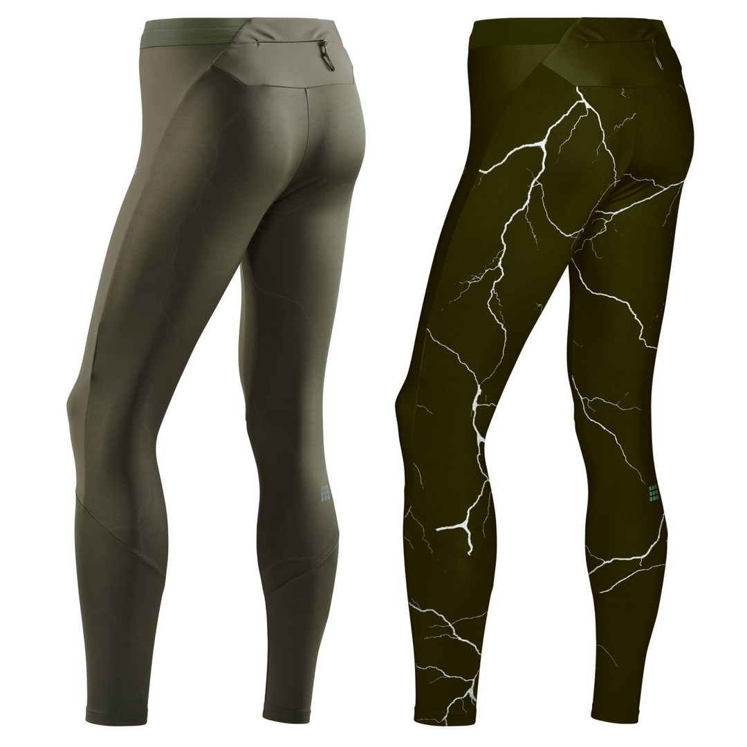 Nike Pro Women’s Hyperwarm Leggings- Olive Canvas/ Black- UK S
