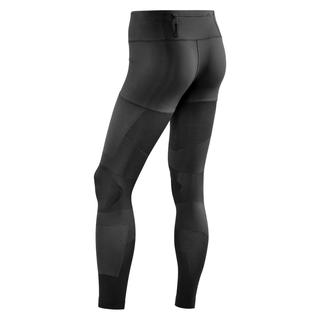 OYUEGE Compression Tights Men 3/4 Running Tights Leggings