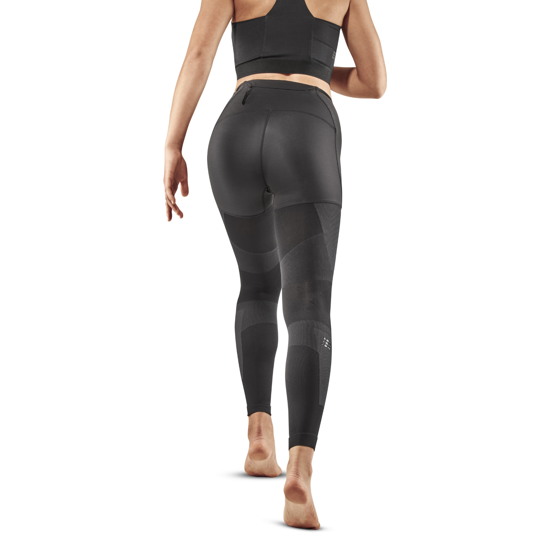 4.0 Women's MID Compression Tights Knee (Black OPS Low Rise Waist) Made in  the USA (CLEARANCE SALE)